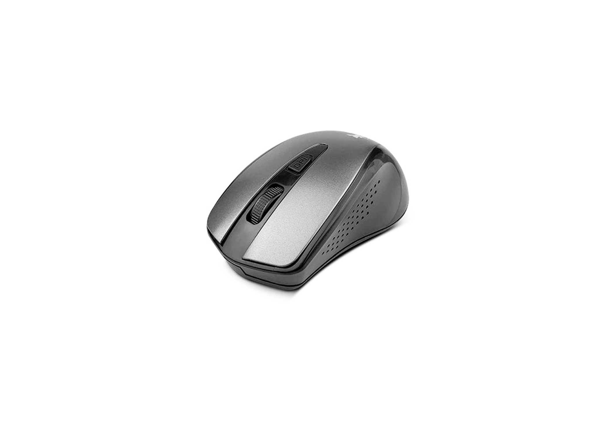 MOUSE ÓPTICO MALTA INALÁMBRICO DE 4 BOTONES COLOR GRIS