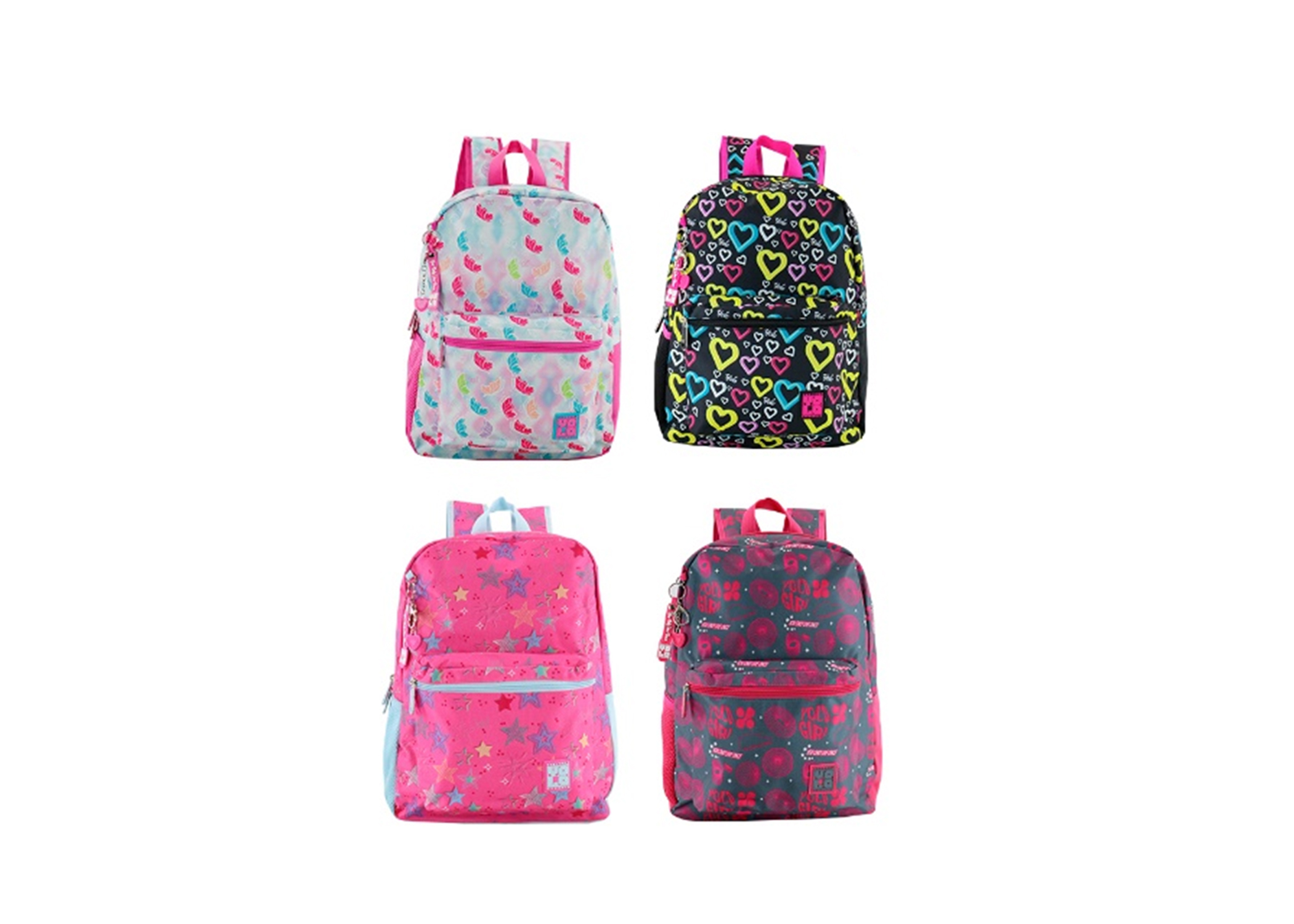 MOCHILA ESCOLAR 16.5 YOLO SURTIDA J/F