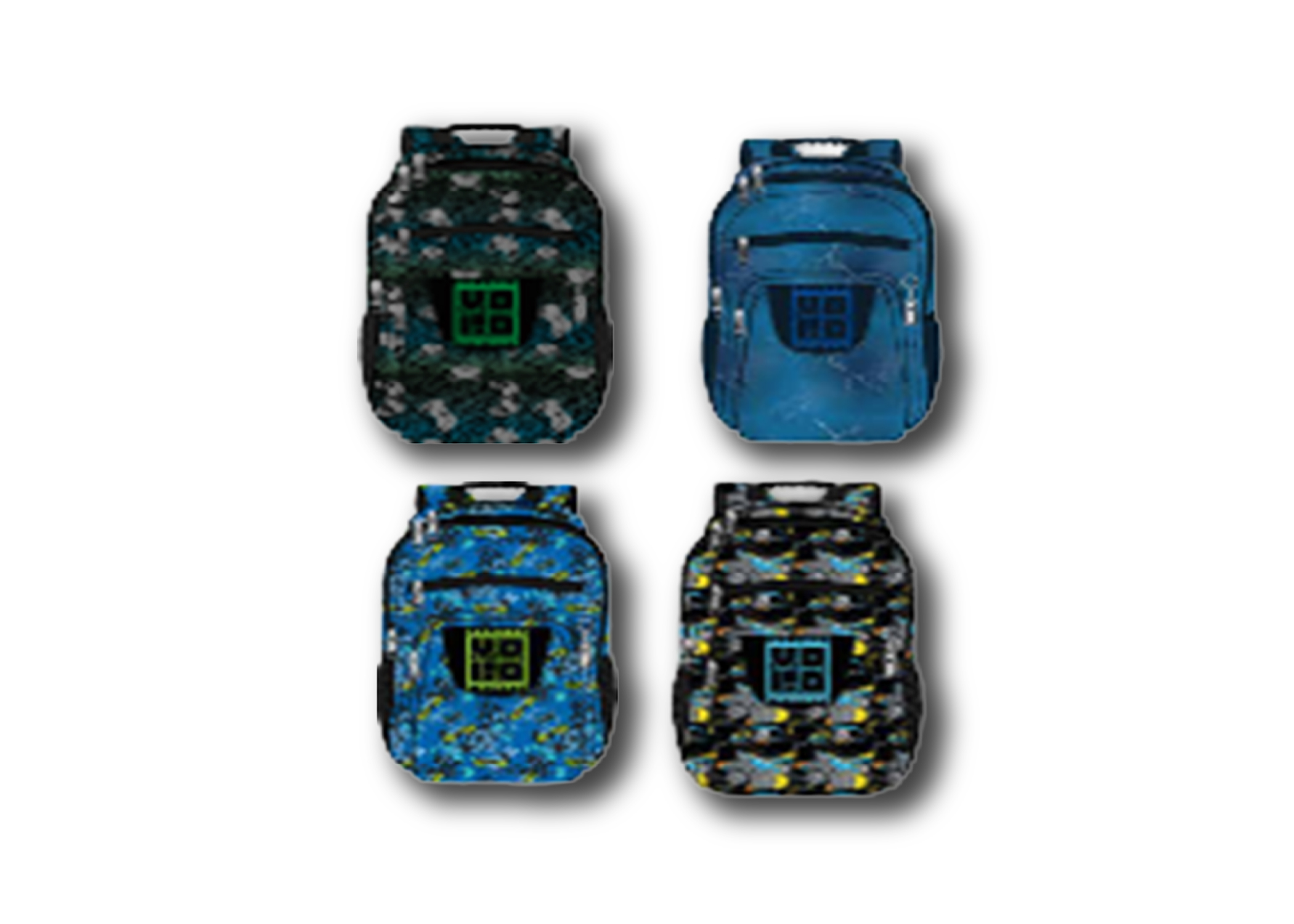 MOCHILA P/LAPTOP 17" YOLO SURTIDA