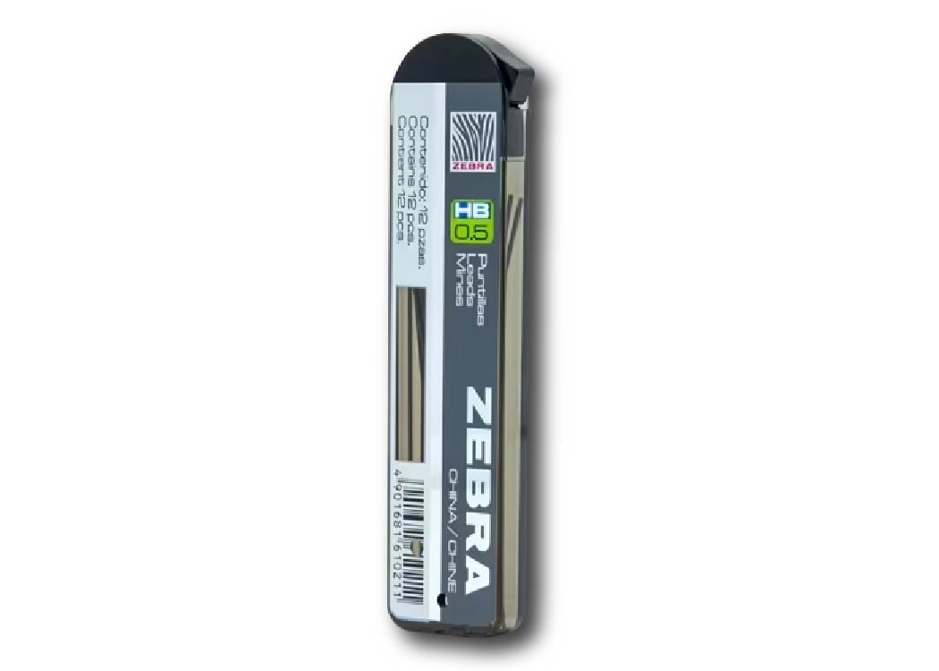 MINAS 0.5MM TUBO CON 12 MINAS