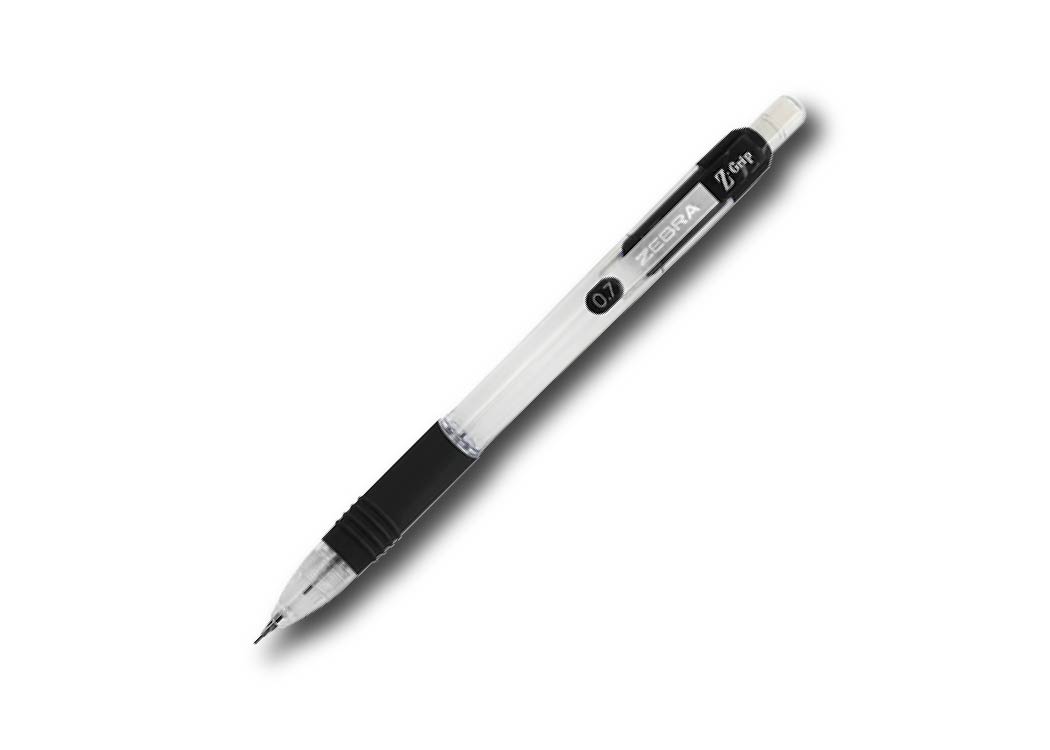 LAPIZ MECANICO PLASTICO 0.7 MM NEGRO Z-GRIP