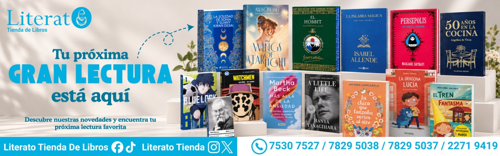 Literato, Tienda de Libros