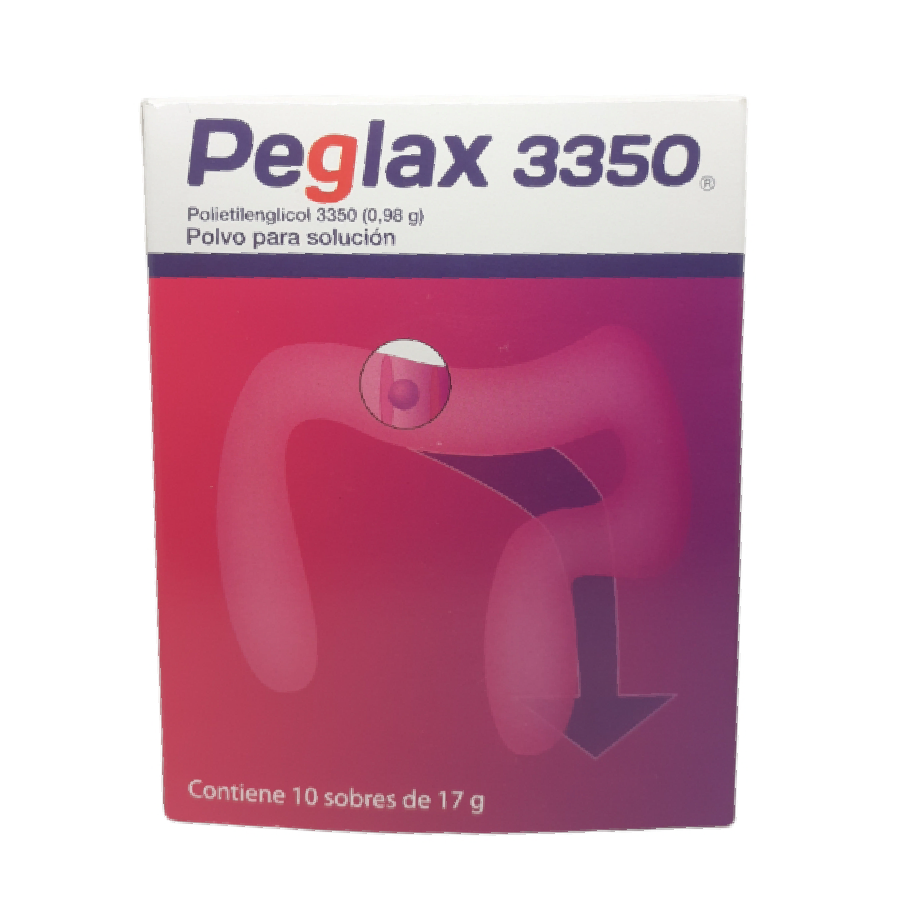 PEGLAX (POLIETILENGLICOL 3350) POLVO CAJA X 10 SOBRES - Super Farmacias ...