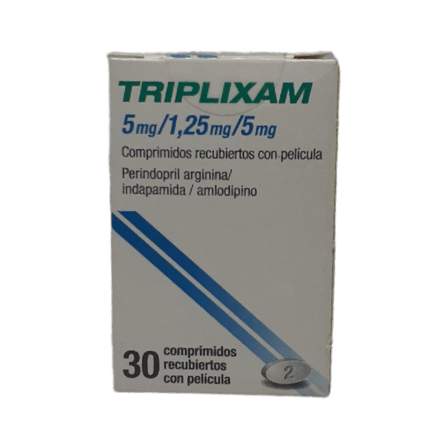 TRIPLIXAM 5MG/1.25MG/5MG FRASCO X 30 COMP - Super Farmacias Medco ...