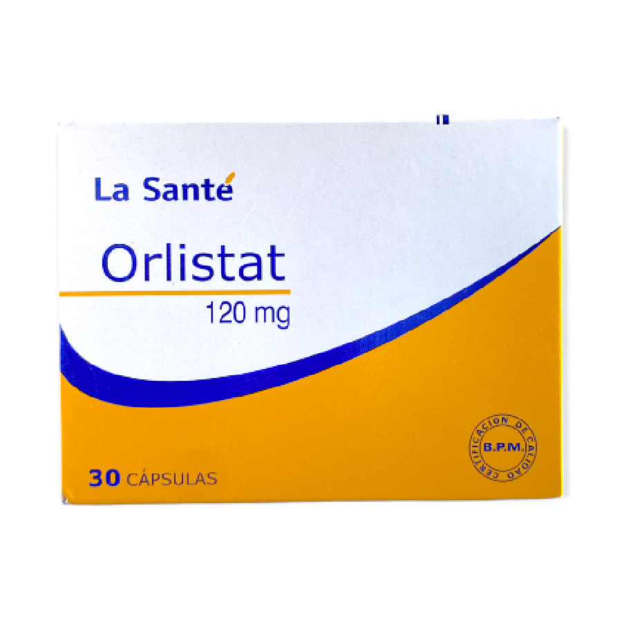 ORLISTAT 120MG LA SANTE CAJA X 30 CAPS Super Farmacias Medco Xolotlan