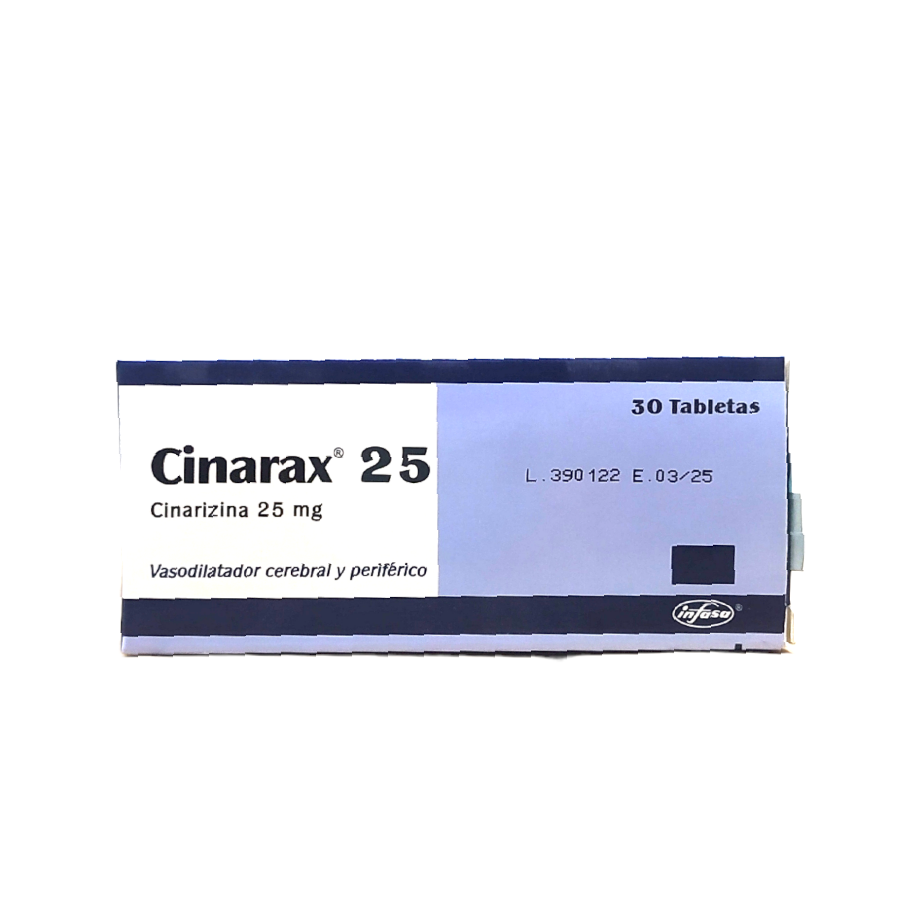 CINARAX TAB 25MG X30 Precio X Unidad Super Farmacias Medco Xolotlan Cinarax tab 25mg x30 precio x unidad super farmacias medco xolotlan