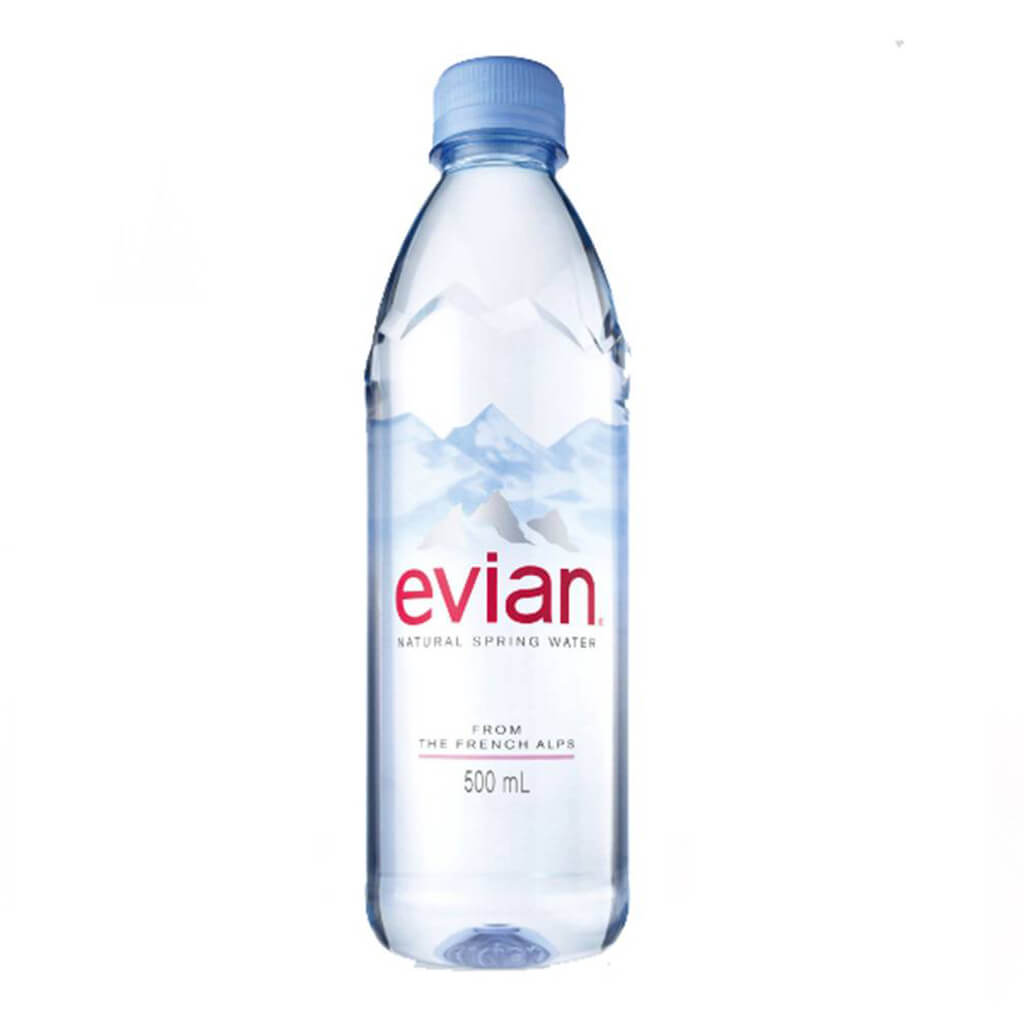 EVIAN NATURAL 500 ML.