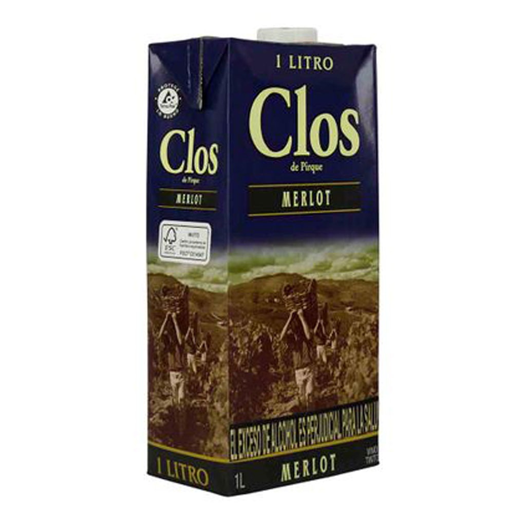 CLOS DE PIRQUE MERLOT LITRO.
