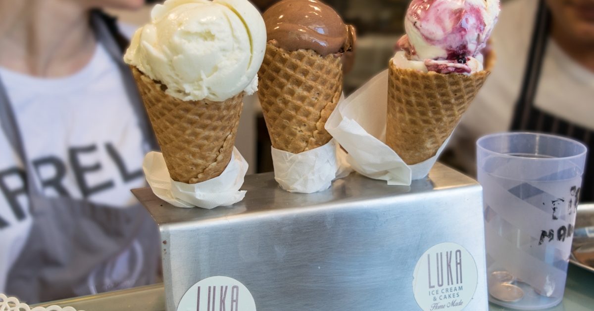 On the Grid : LUKA ice cream & cakes
