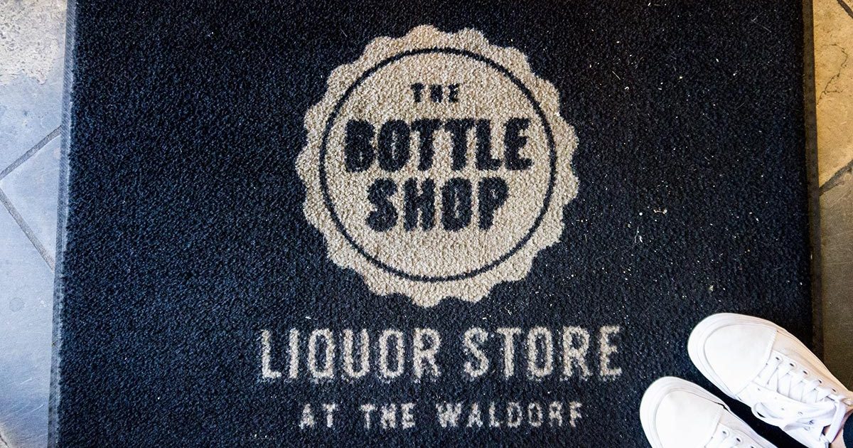 On The Grid The Bottle Shop Liquor Store At The Waldorf