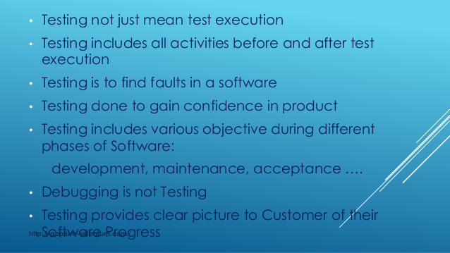 What Is Software Testing And Why We Should Perform Software Testing.