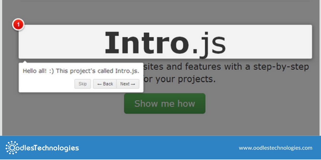 Tutorial To Implement IntroJS