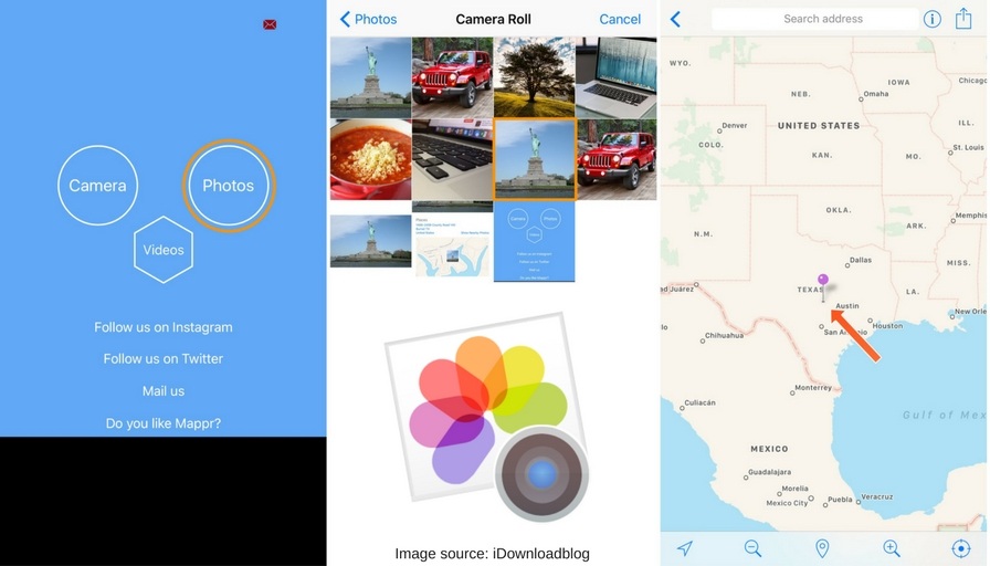 Mappr App For Location change