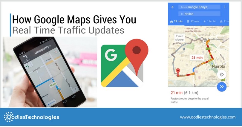 Google Maps Traffic Alerts