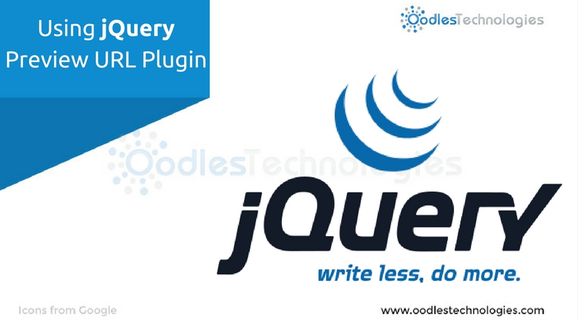 Using JQuery Preview URL Plugin