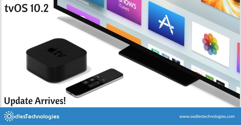 tvOS 10.2 update arrives