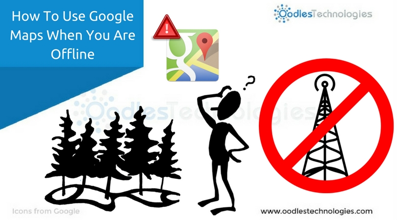 Using google maps when offline