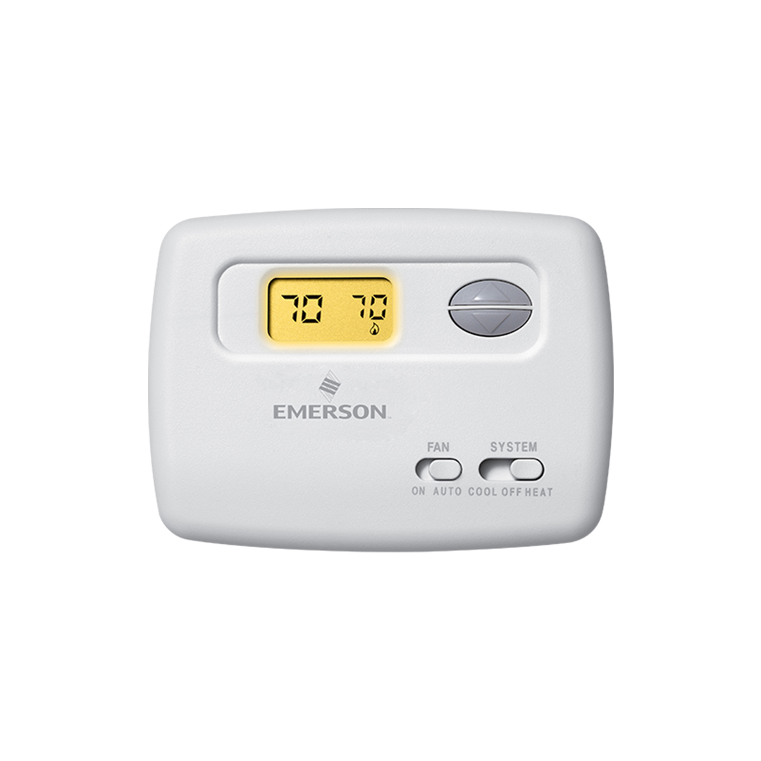 WHITE-RODGERS™ 1F78-144 WHITE-RODGERS 70 Series, 1H1C, Non Programmable Thermostat