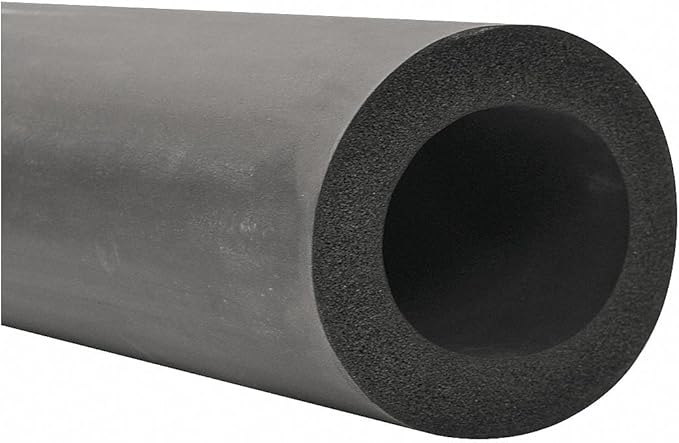 Aeroflex Aerocel AC 408-AC7834 Elastomeric Pipe Insulation, 7/8" Inside Diameter, 3/4" Wall Thickness, 72" Length, For 1/2" (IPS), 3/4" (Copper) Pipe, 3.06 R-Value, -297-257 Â°F, Unslit