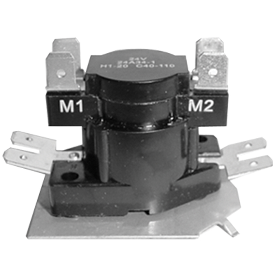 Mars 33841 Electric Heat Sequencer, 24 V, 25 A Resistive Rating, SPST, 7 A (Full Load), 42 A (Locked Rotor), 1 Switches, 1 Timing, Sequential Switching Action