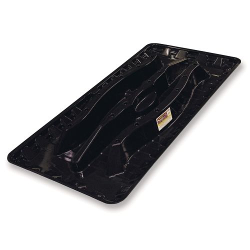 RectorSeal Goliath Furnace 96224 Secondary Drain Pan, 79" L x 33-3/4" W x 7-1/2" D (Outer/Max) Dimensions, Dexelar Polymer, Corrosion Resistant, -40-260 Â°F, Black, Domestic, UL 94-5VA, ASTM E-84 Class C Rated, IRC Code Compliant