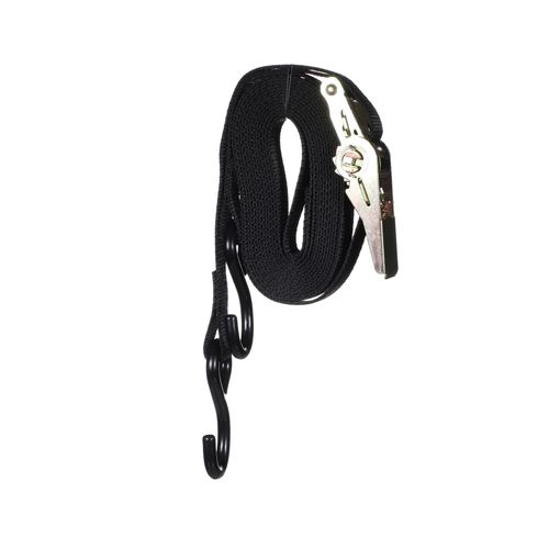 DiversiTech Ratch-It Strap HS-192 Hanging Strap, 175 lbs Load Capacity, 192" Strap Length, Hook (Vinyl Coated), Ratchet Fasteners, Nylon (6.6 Nylon), Cadmium-Plated Steel (Buckle), Vinyl Coated (End Hooks), 3000 PSI (Webbing) Tensile Strength