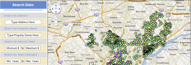 Tax Delinquent Properties in Philadelphia