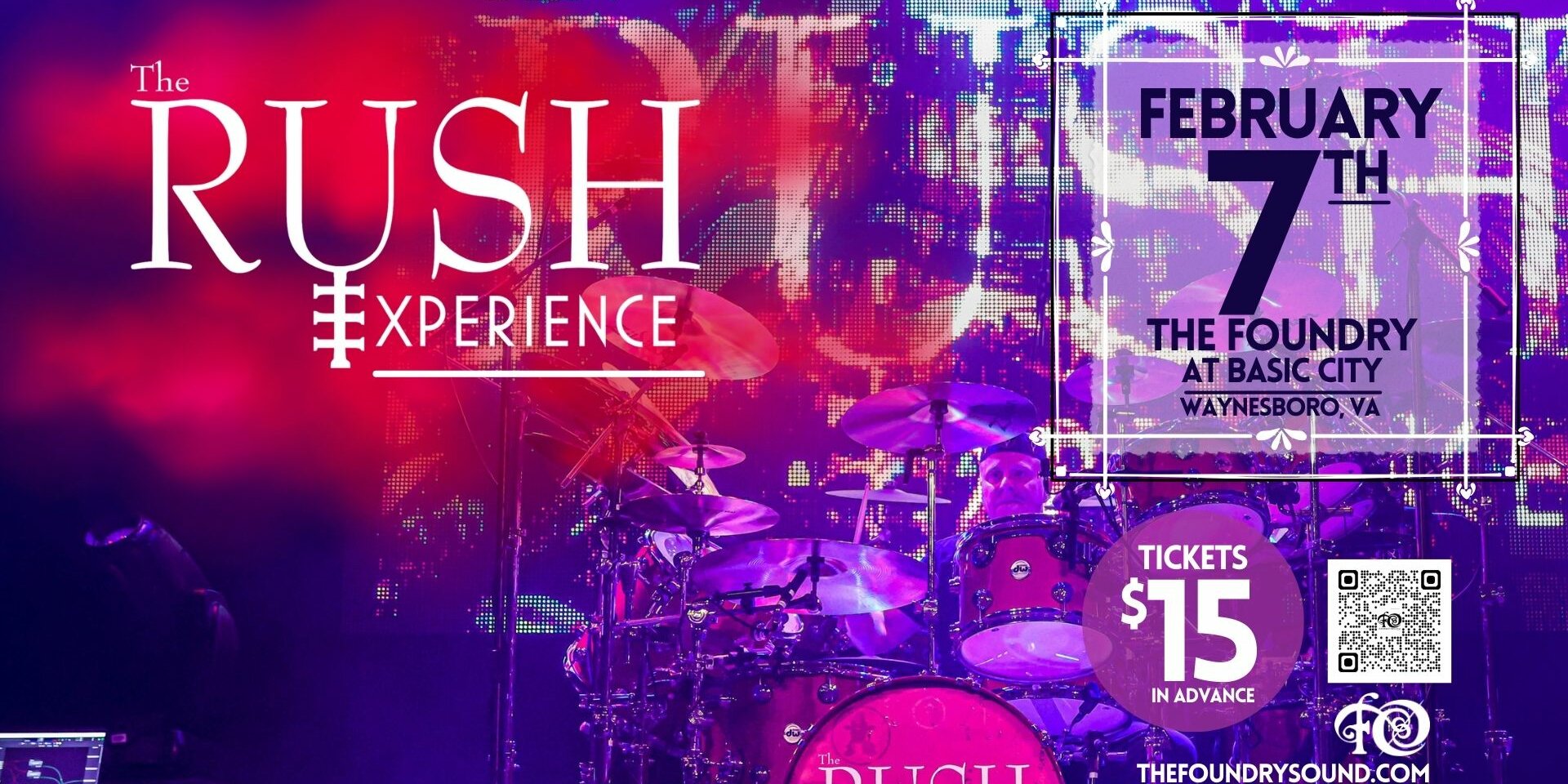 The Rush Experience, Friday, February 07, 2025, 8:00pm | The Foundry ...
