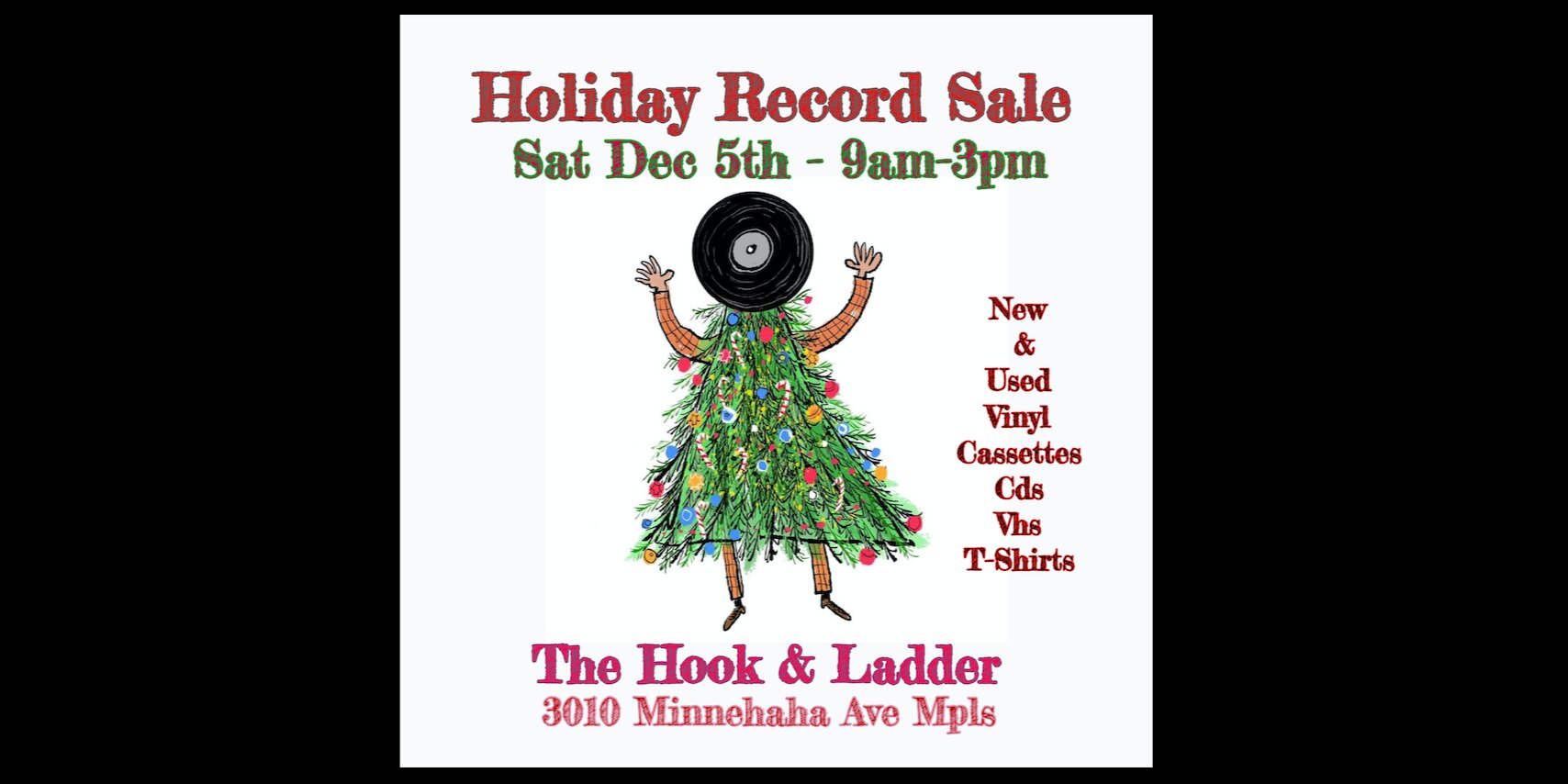 Record Sale flyer