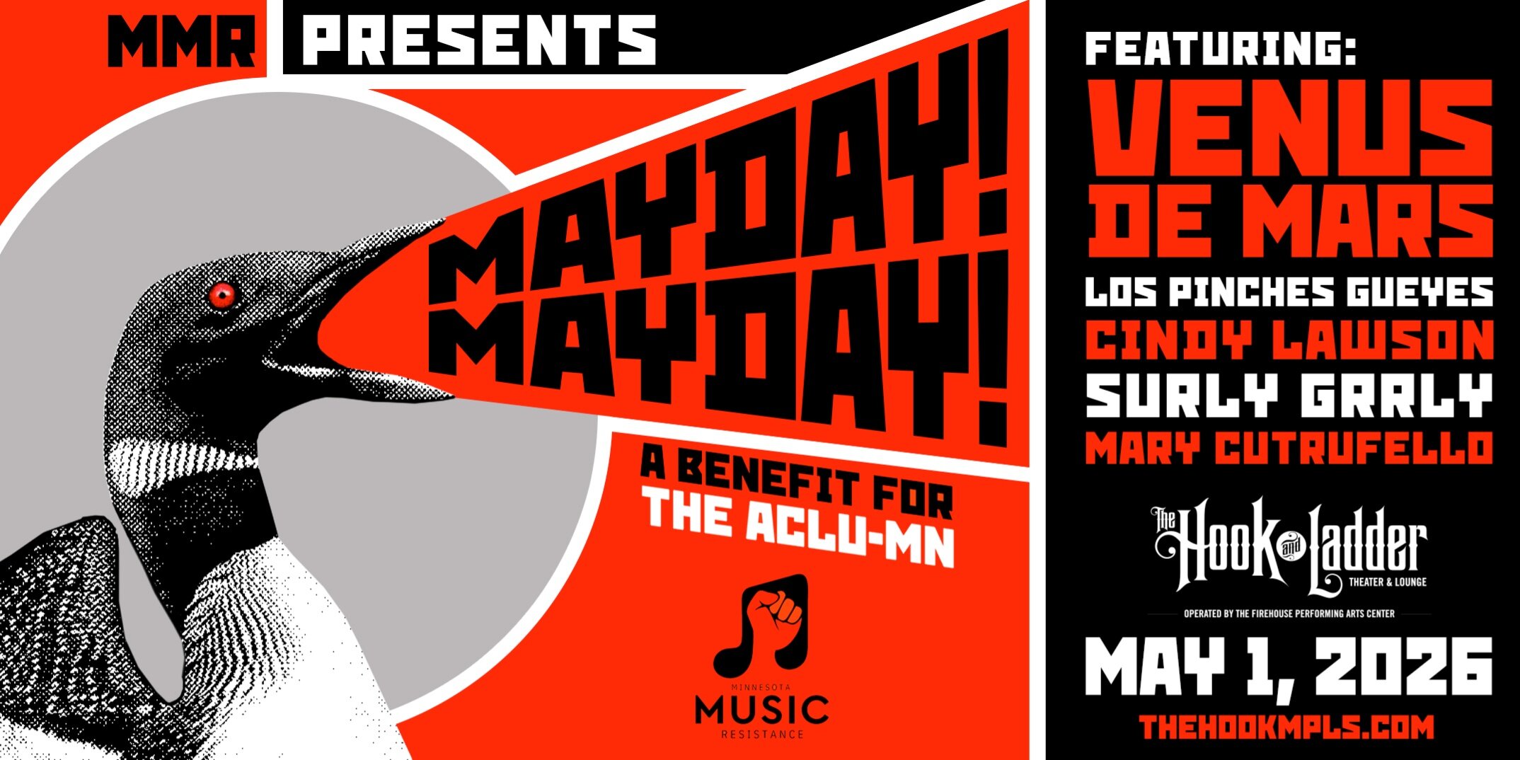 MN Music Resistance presents MAYDAY! MAYDAY!