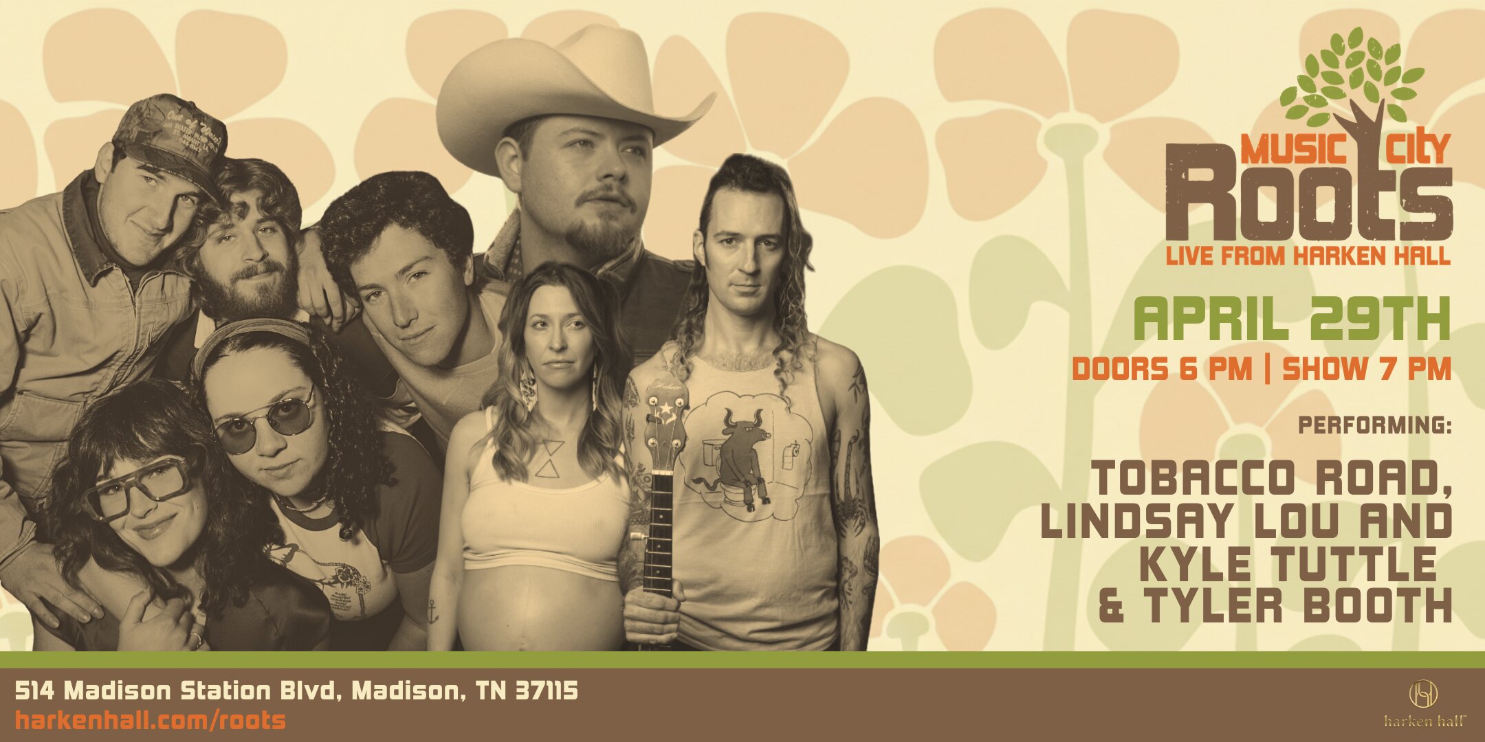 Music City Roots with Tobacco Road, Lindsay Lou & Kyle Tuttle, and ...