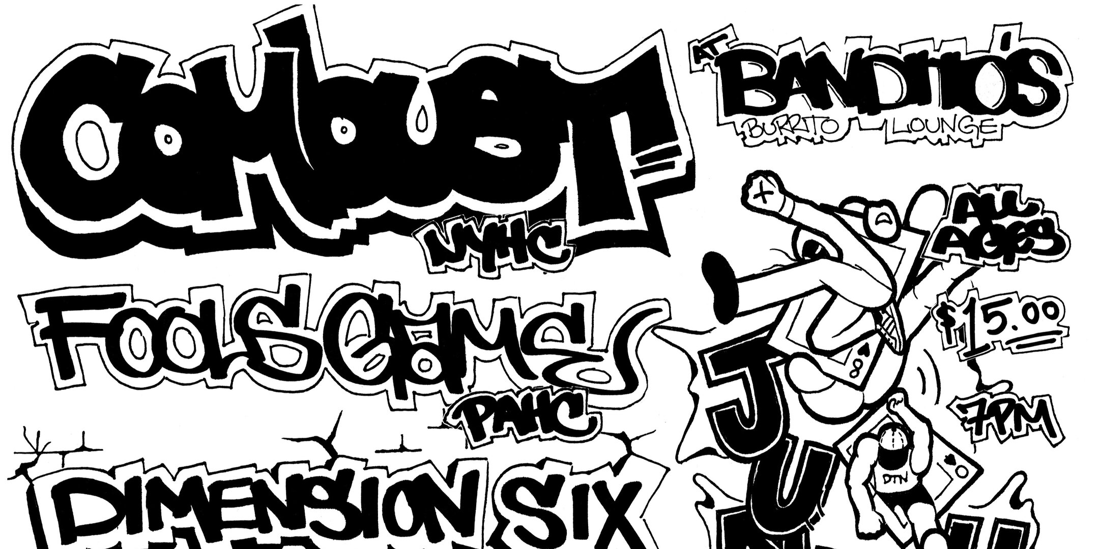 Combust, Fool's Game, Dimension Six, and Spike Pit