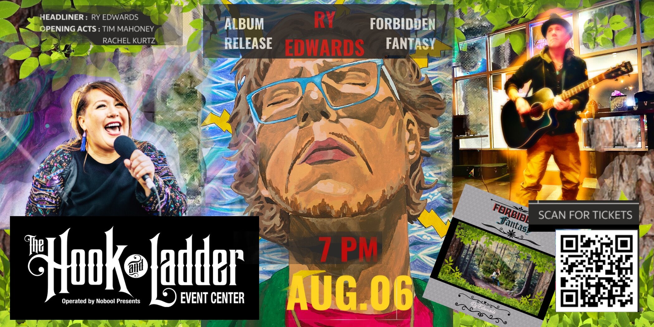Ry Edwards Album Release with Tim Mahoney and Rachel Kurtz