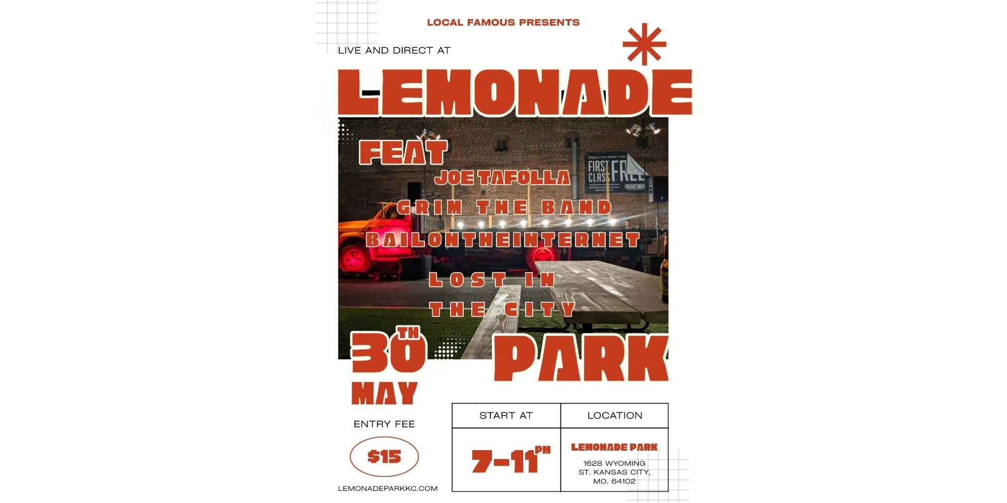 Joe Taffola, Grim The Band, Bail, Lost In The City