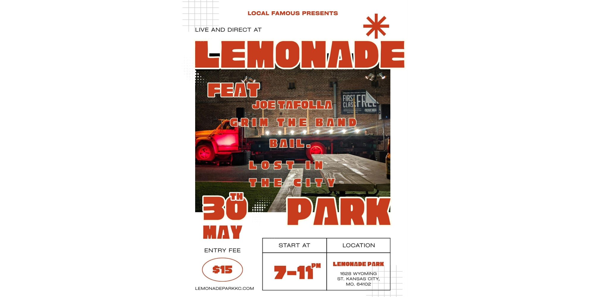  Joe Tafolla, Grim The Band, Bail, Lost In The City