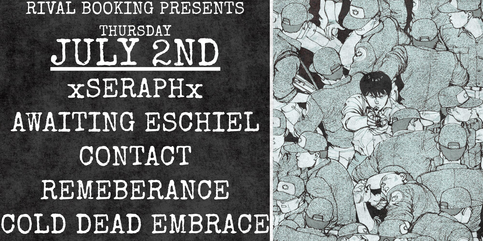 xSeraphx, Awaiting Eschiel, Contact, Remembrance, Cold Dead Embrace