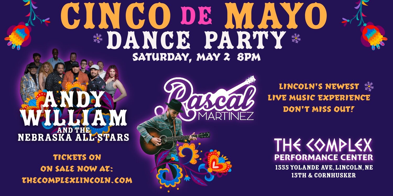 Cinco De Mayo Dance Party w/Andy Williams Band + Rascal Martinez ...