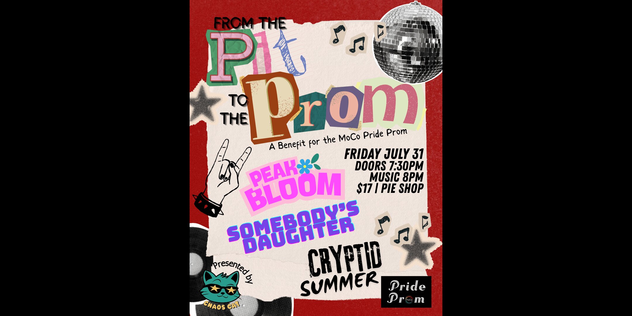 From the Pit to the Prom: Peak Bloom w/ Somebody's Daughter, Cryptid ...
