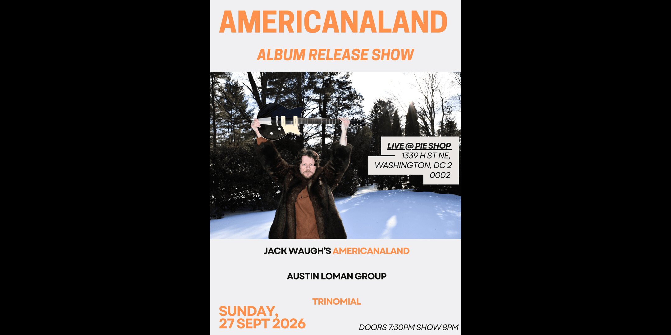 Jack Waugh's Americanaland (album release show!)