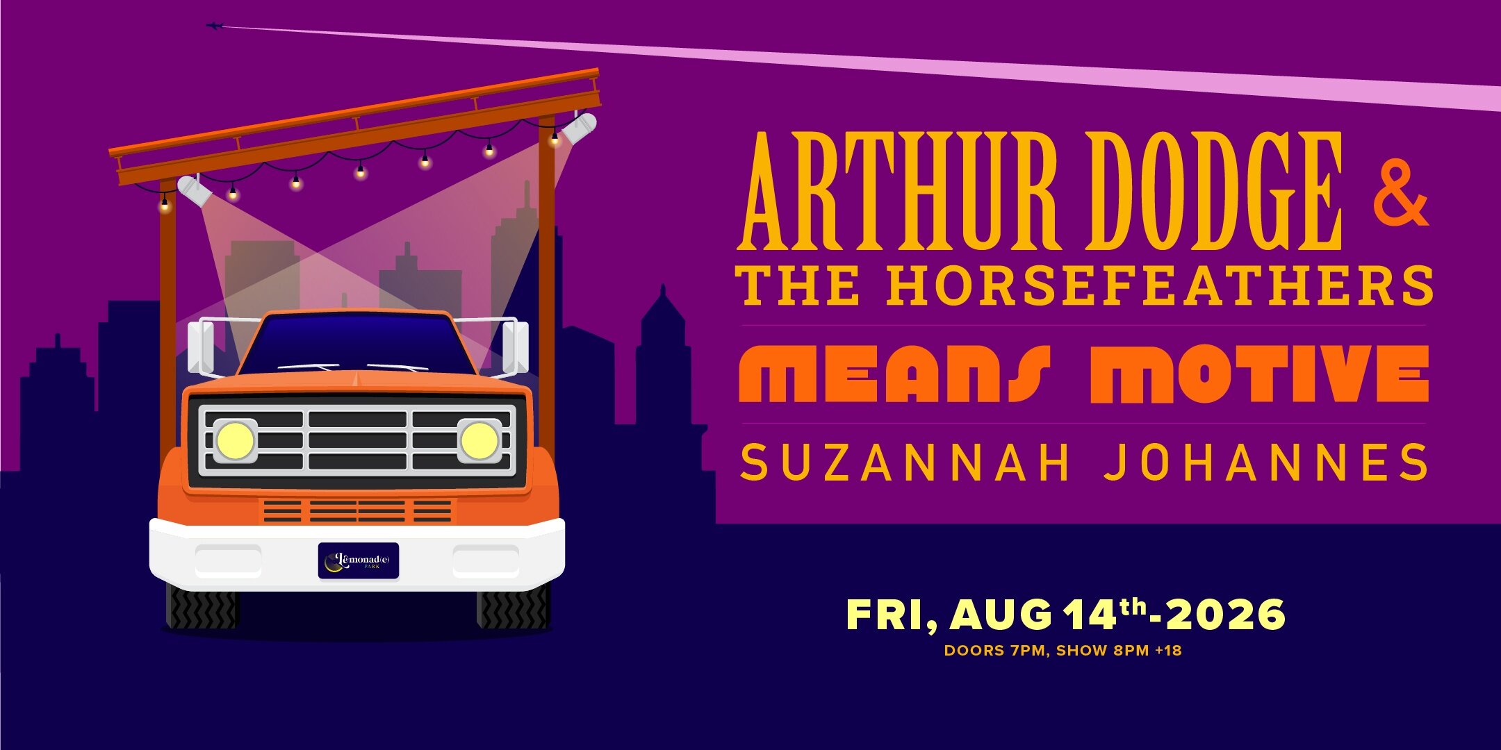 Arthur Dodge & The Horsefeathers, Means Motive, Suzannah Johannes