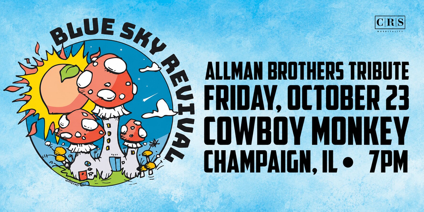 Promotional image for Blue Sky Revival (Allman Brothers Tribute)