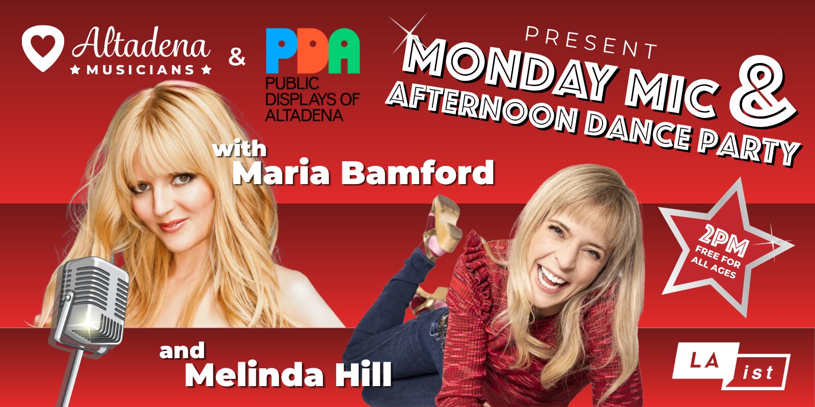 Monday Mic and Dance Party Hosted by Maria Bamford