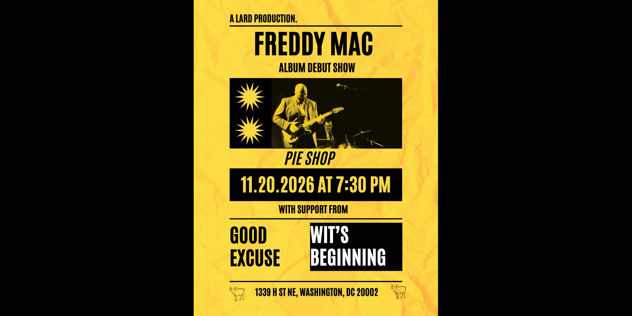 Freddy Mac (album debut show!)