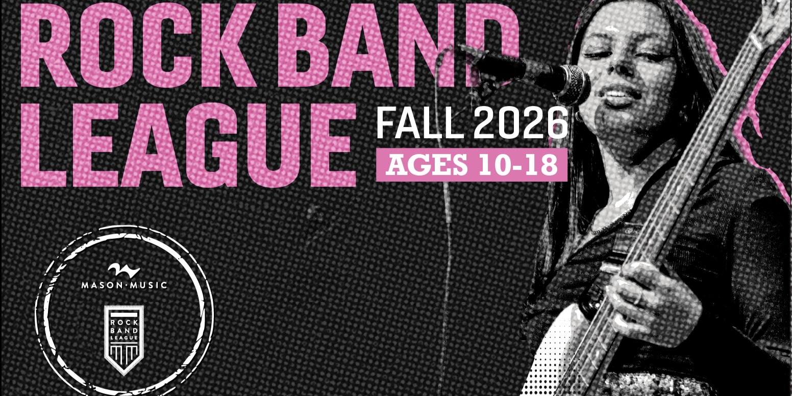 Promotional image for Rock Band League