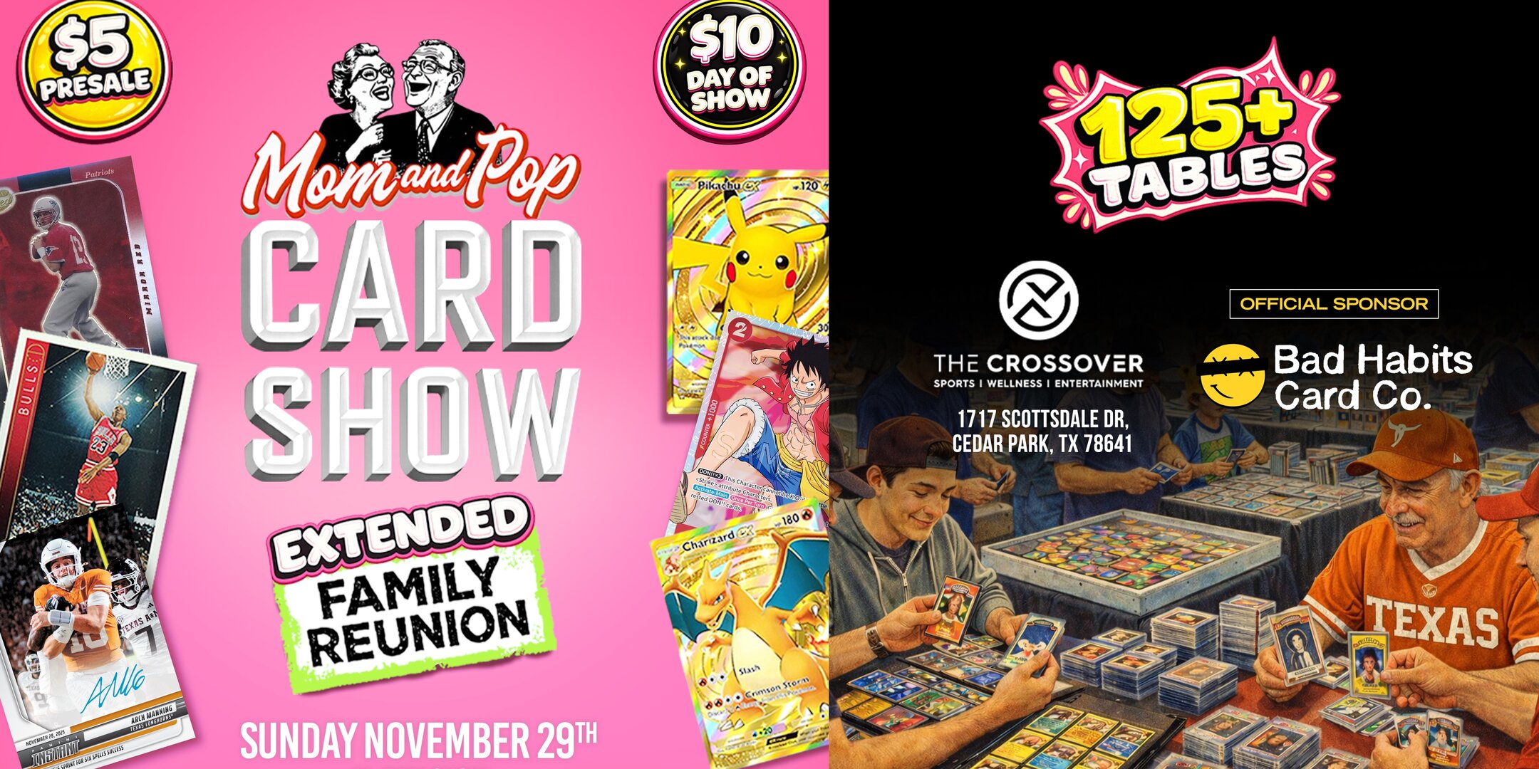 MOM AND POP CARD SHOW (CROSSOVER)