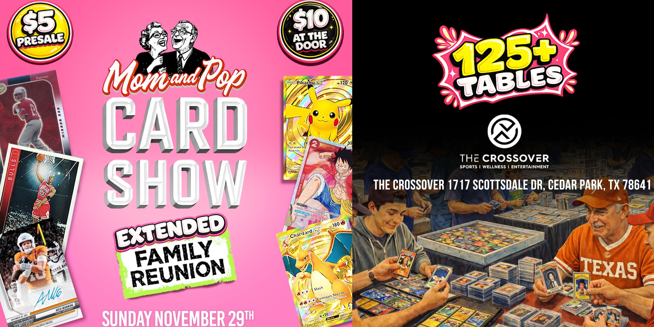 MOM AND POP CARD SHOW (CROSSOVER)