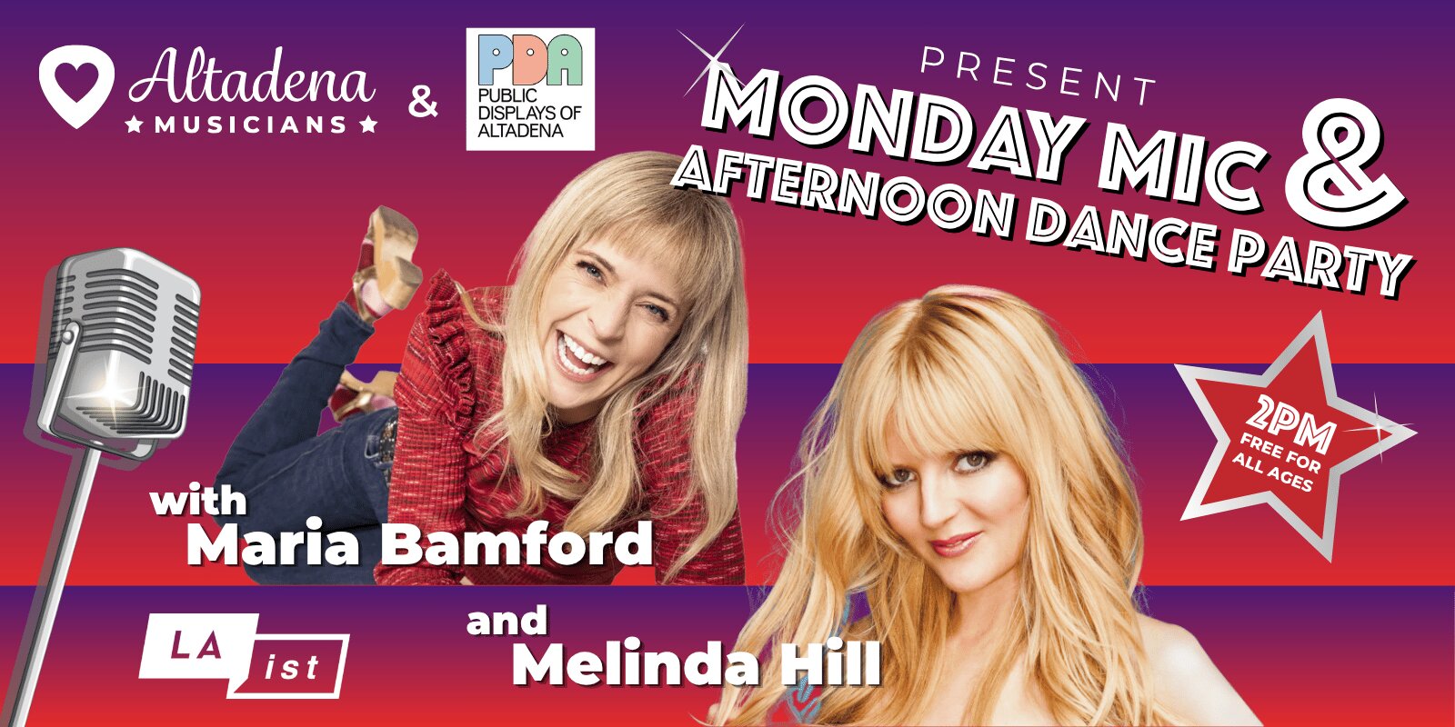 Monday Mic and Dance Party Hosted by Maria Bamford