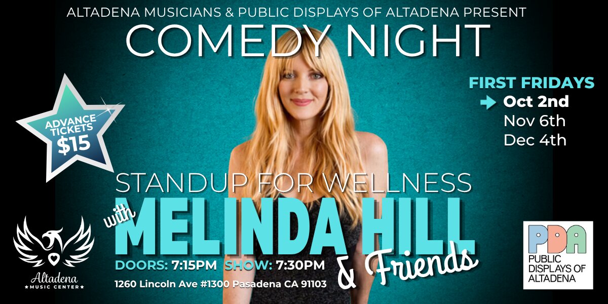 Stand Up for Wellness - Melinda Hill & Friends | Comedy + Music