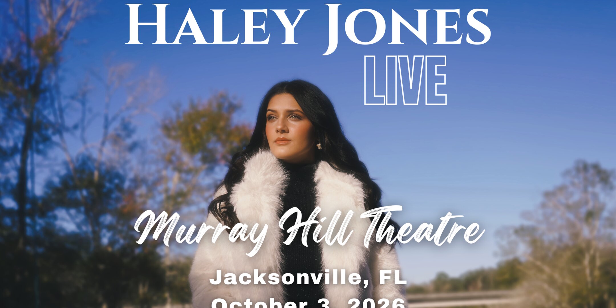 Promotional image for Haley Jones LIVE at Murray Hill Theatre