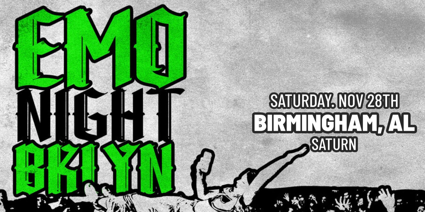 Promotional image for Emo Night Brooklyn